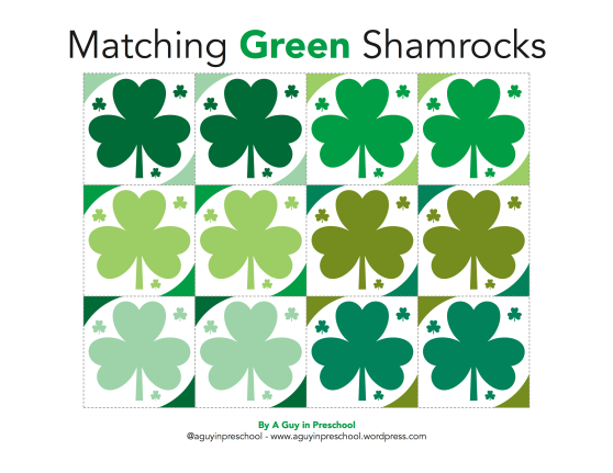 Matching Green Shamrocks.png